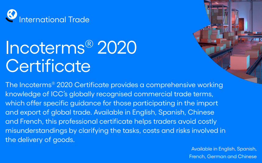 incoterms certificate 26